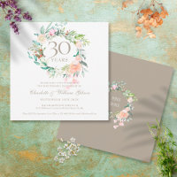Sweet Summer Roses Garland 30th Anniversary