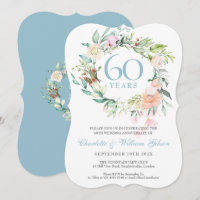 Sweet Summer Roses Garland 60th / 75th Anniversary