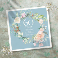 Sweet Summer Roses Garland 60th / 75th Anniversary