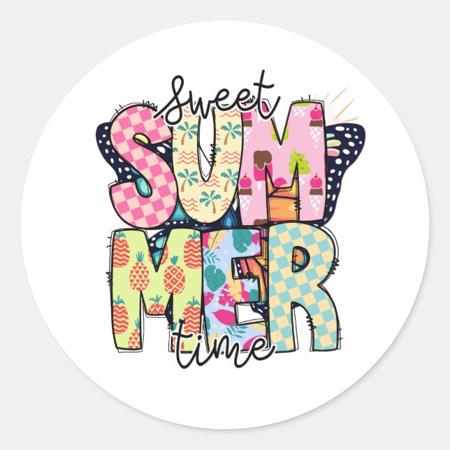 Sweet Summer Sticker –  (Front)