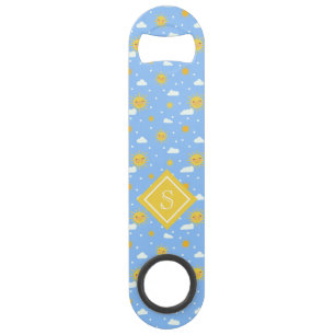 Sweet Summer Sunshine Cute Monogram