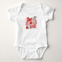 Sweet Summer Time Coquette Strawberry Retro Beach 