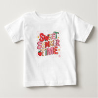 Sweet Summer Time Coquette Strawberry Retro Beach 