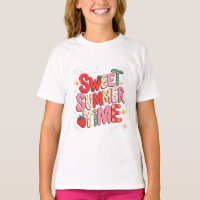 Sweet Summer Time Coquette Strawberry Retro Beach
