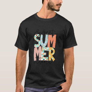 Sweet Summer Time Fun Beach Vacation Saying T-Shirt