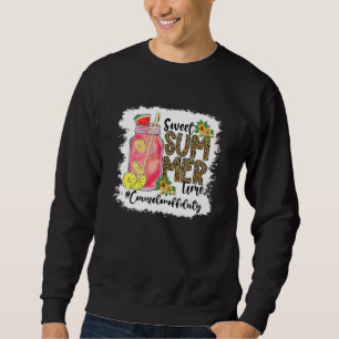 Sweet Summer Time Last Day Of School Counselor Off Sweatshirt