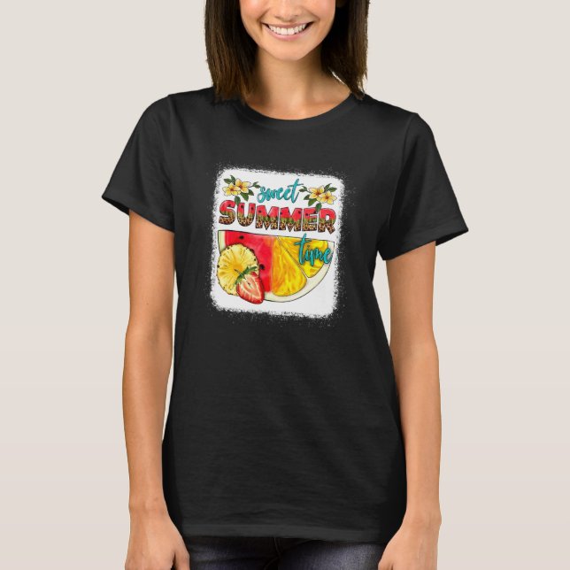 Sweet Summer Time  Summer Fruit T-Shirt (Front)