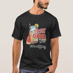 Sweet Summer Time  Teacher Off Duty Paraprofession T-Shirt