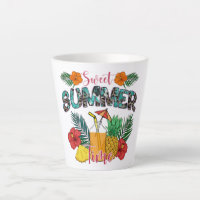 Sweet Summer Time | Tropical Fruits & Floral