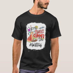 Sweet Summer Time Watermelon Np Rn Nursing T-Shirt