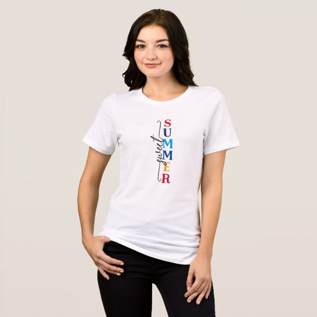 Sweet Summer Tri-Blend Shirt (Front Full)