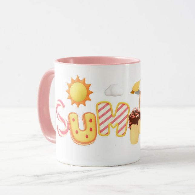  ☀️ Sweet Summer Vibes Mug ☀️ (Front Left)