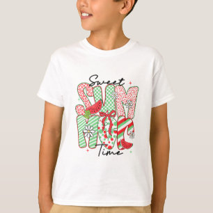 Sweet Summer Vibes Watermelon Coquette Bow Beach V T-Shirt