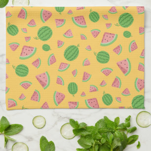Sweet Summer Watermelon Kitchen Towels