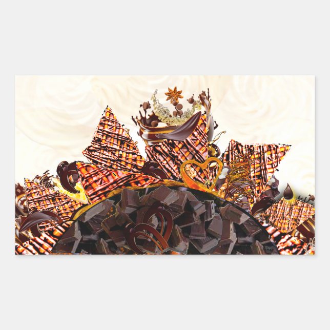 SWEET SUN DAY! :) CBS SUNDAY MORNING SUNS RECTANGULAR STICKER (Front)