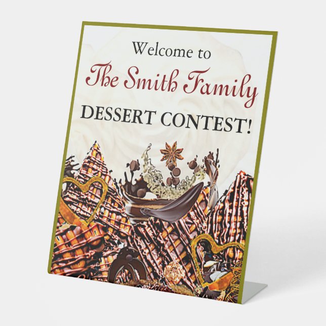 SWEET SUN DAY! :) GATHERING INVITATION PEDESTAL SIGN (Front)