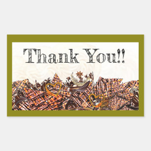 SWEET SUN DAY! :) RECTANGULAR STICKER