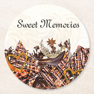 SWEET SUN DAY! :) ROUND PAPER COASTER