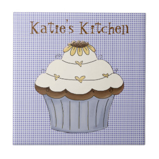 Sweet Sunflower Cupcake Tile