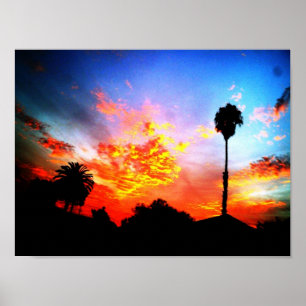 sweet sunset poster