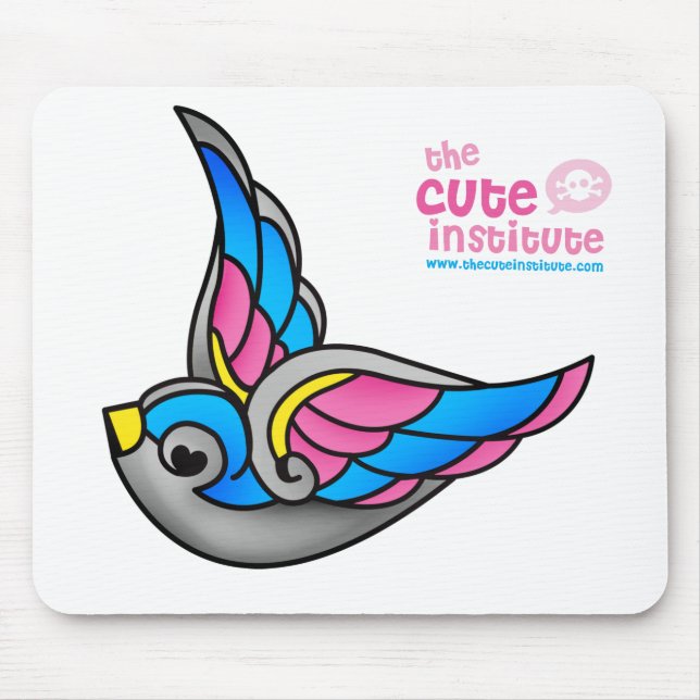 sweet swallow mouse mat (Front)