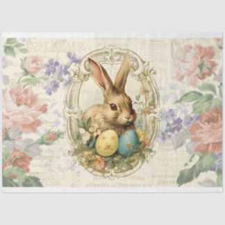 Sweet Sweet Easter Bunny Decoupage Tissue Paper