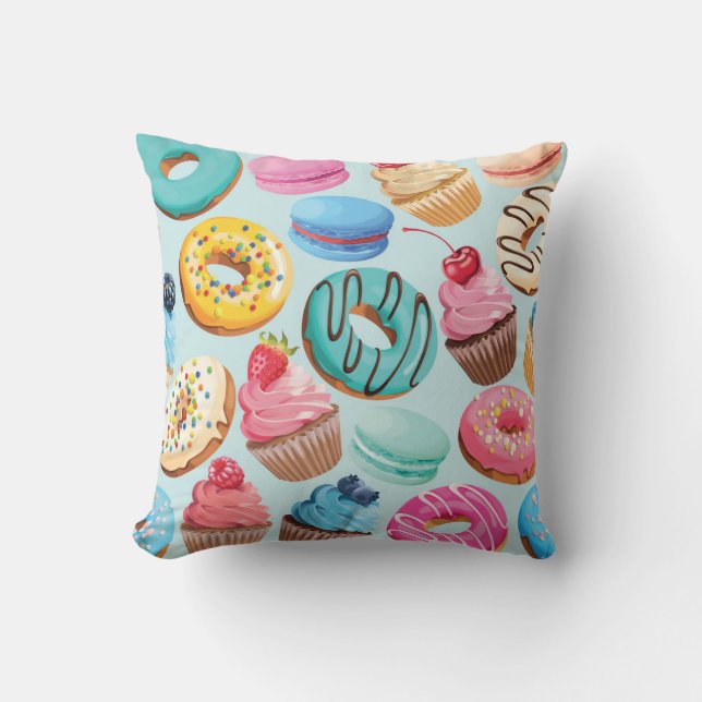 Sweet Sweets: Pattern of Delight. Cushion (Front)