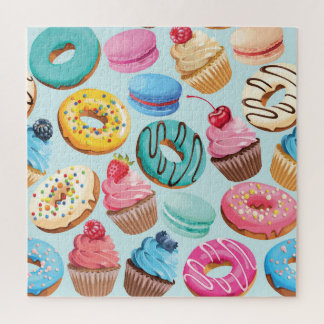 Sweet Sweets: Pattern of Delight. Jigsaw Puzzle