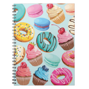 Sweet Sweets: Pattern of Delight. Notebook
