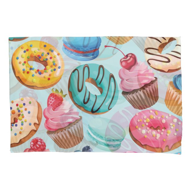 Sweet Sweets: Pattern of Delight. Pillowcase (Front)