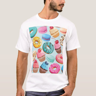 Sweet Sweets: Pattern of Delight. T-Shirt
