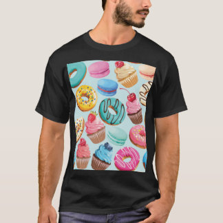 Sweet Sweets: Pattern of Delight. T-Shirt