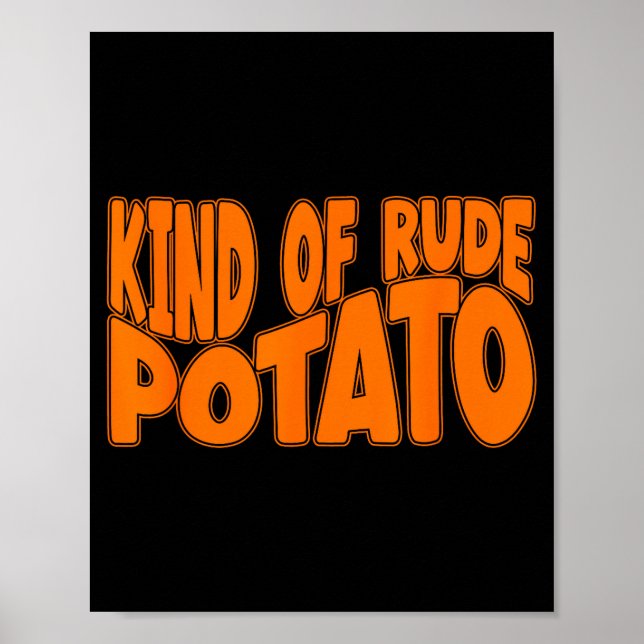 Sweet Tato And Kind Of Rude Tato, Thanksgiving Cou Poster (Front)