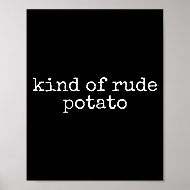 Sweet Tato And Kind Of Rude Tato, Thanksgiving Cou Poster (Front)