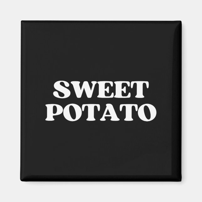 Sweet Tato Kind Of Rude Tato Thanksgiving Couples  Magnet (Front)