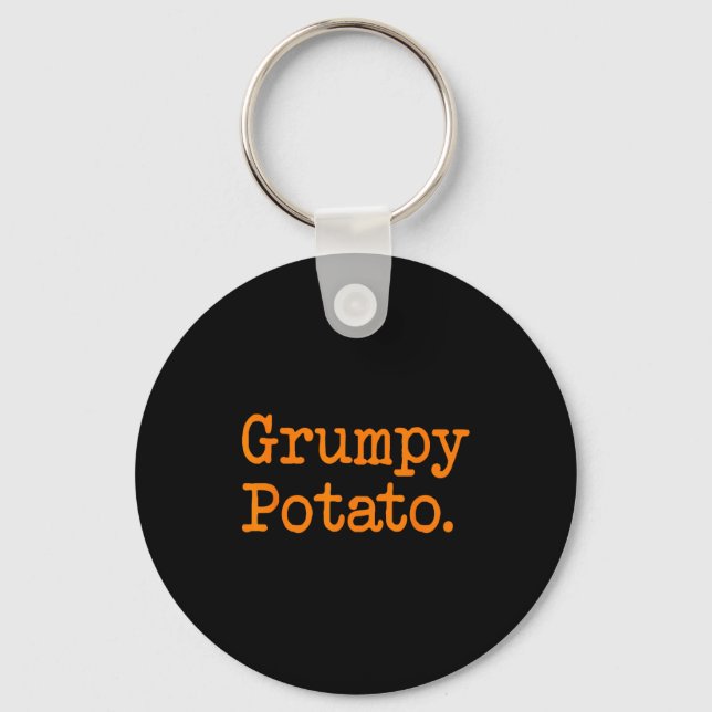 Sweet Tato Mpy Tato Funny Thanksgiving Couples  Key Ring (Front)