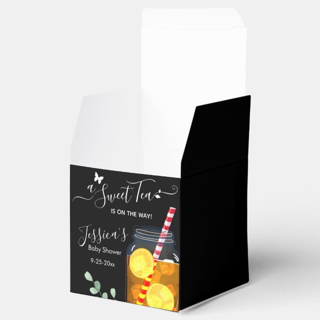 Sweet Tea Baby Shower Favour Box (Opened)