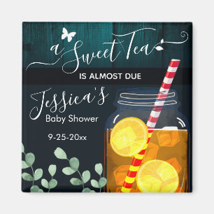 Sweet Tea Baby Shower Party Gift Favour Magnet