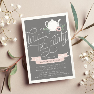 Sweet Tea Bridal Tea Party Invitation