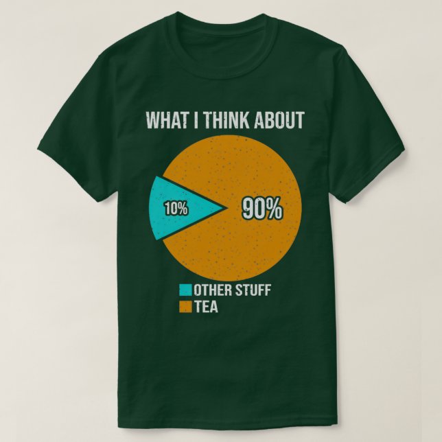 Sweet Tea Lover Iced Tea Tapioca T-Shirt (Design Front)