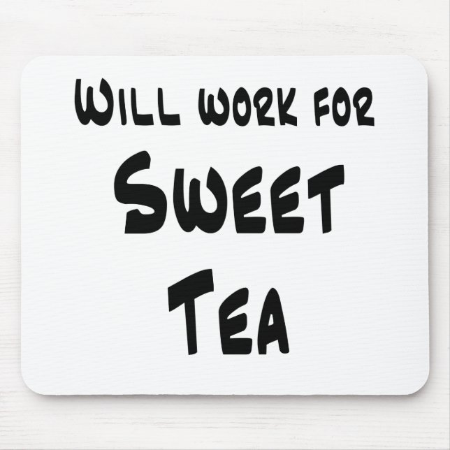 Sweet Tea Mouse Mat (Front)