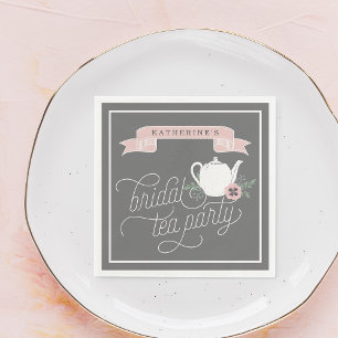 Sweet Tea   Personalised Bridal Tea Party Napkin