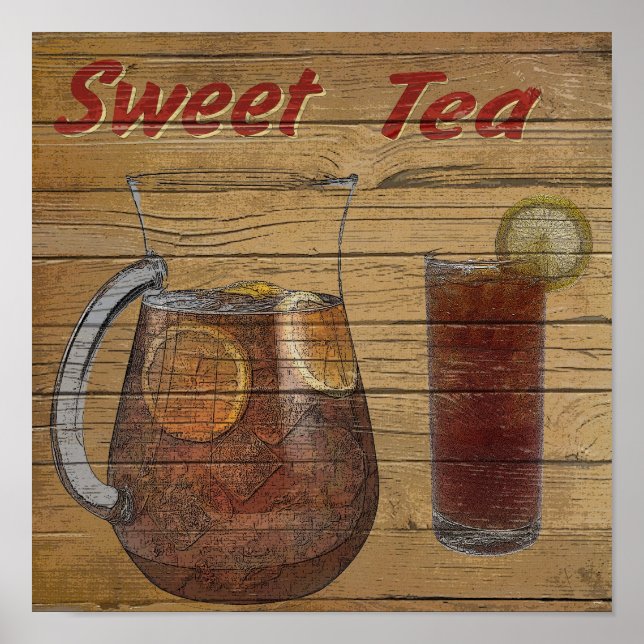 Sweet Tea Poster (Front)