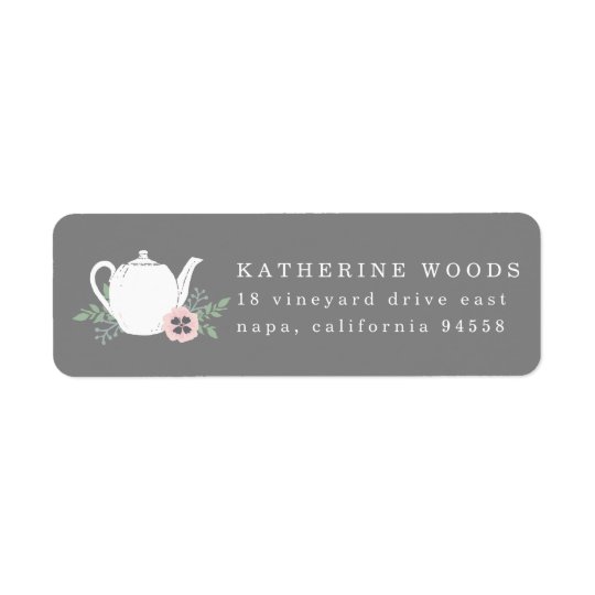 Sweet Tea Return Address Labels