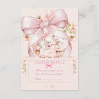 Sweet Teddy Bear Nursery Floral Insert