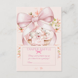 Sweet Teddy Bear Nursery Floral Insert