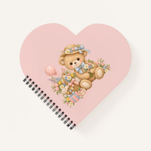Sweet Teddy Bear Party Design Notebook