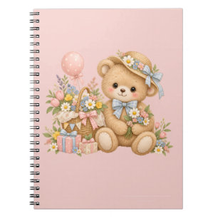 Sweet Teddy Bear Party Design Notebook