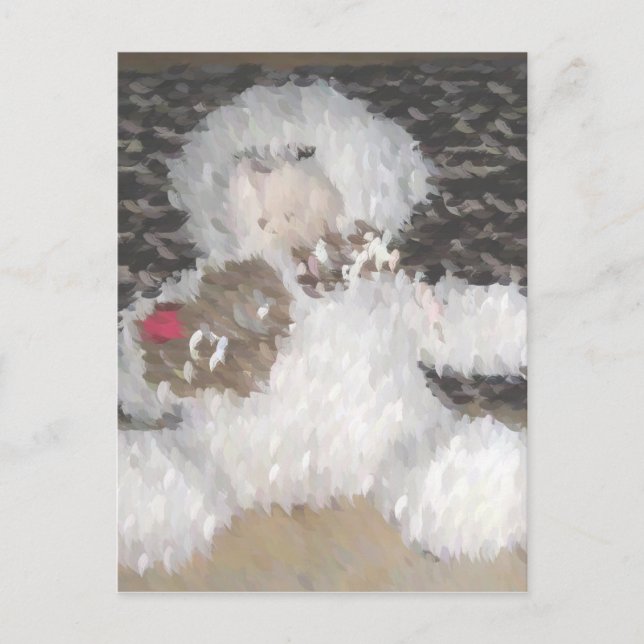 Sweet Teddy Bear Postcard (Front)