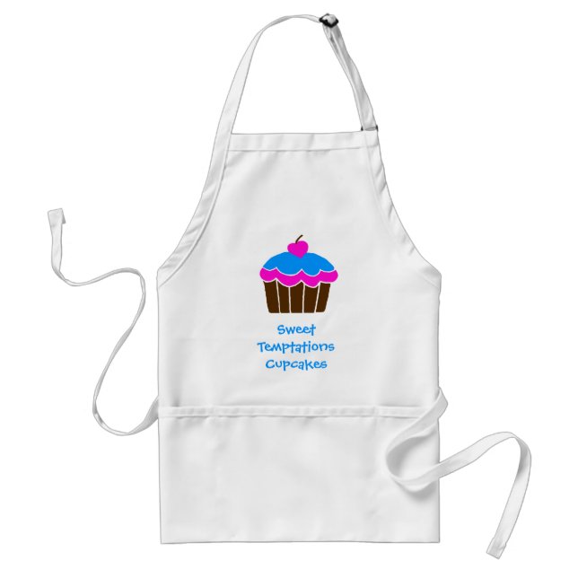 Sweet Temptations Cupcakes Apron (Front)
